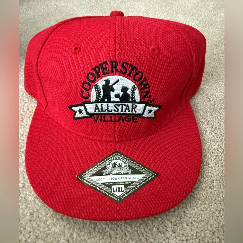 Cooperstown All Star Village Red Cap